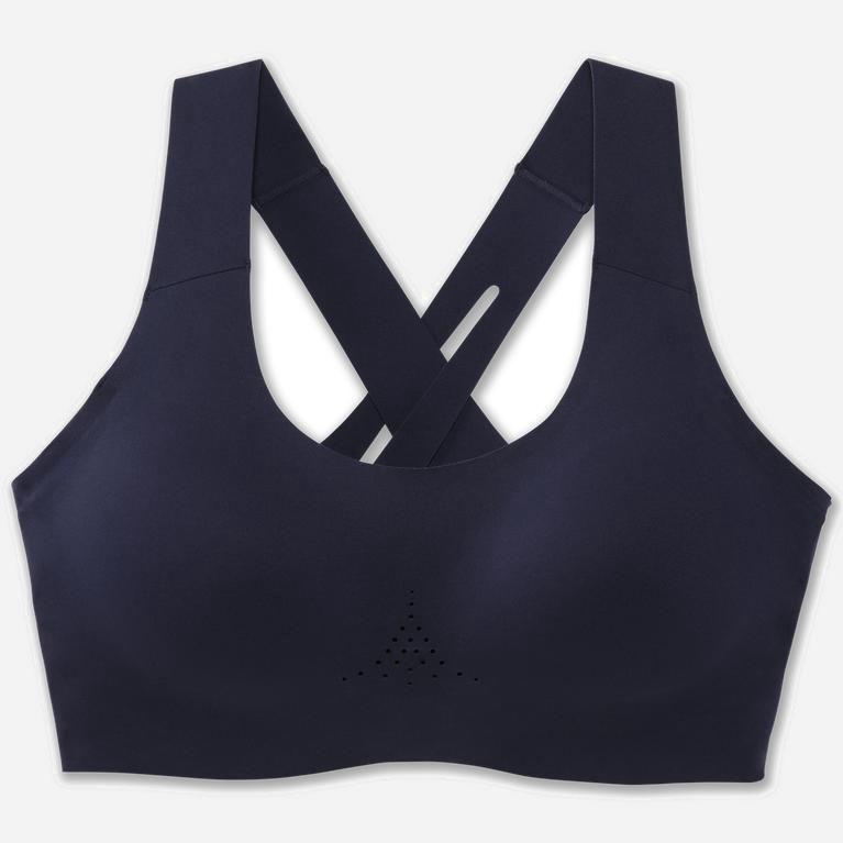 Brooks Dare Crossback 2.0 Womens Sports Running Bra Ireland Navy (OVMS-42853)